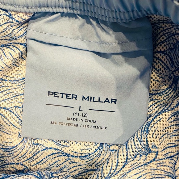 Peter Millar Swimsuit Seahorse Paisley Boy's Youth Swim Trunk Large (11-12) - Picture 2 of 10